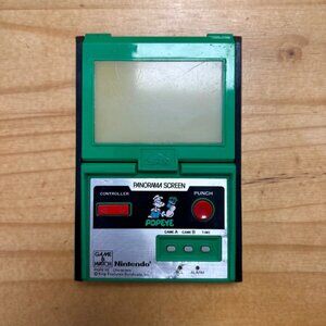 Console Nintendo Game And Watch Panorama Screen Popeye